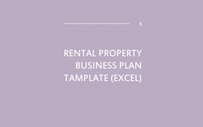 Rental Property Business Plan Template [Excel]